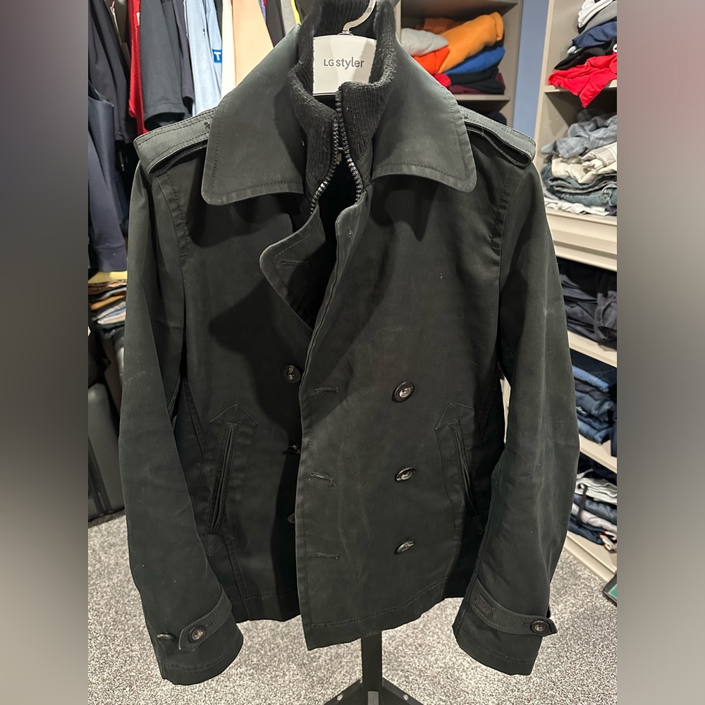 GUC Diesel Mens Short Peacoat Sz Sm